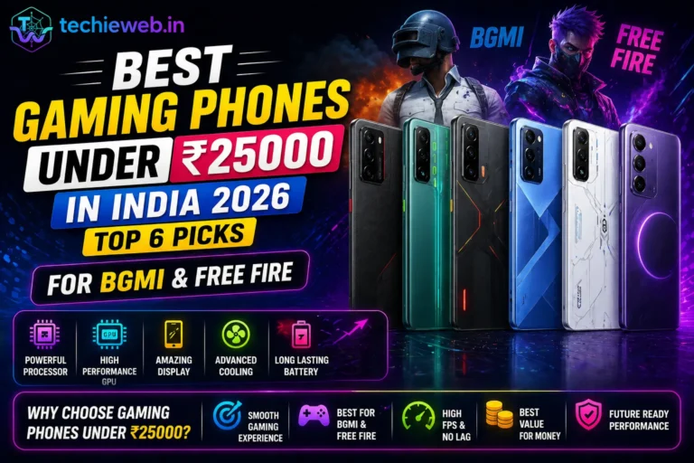 best gaming phones under 25000