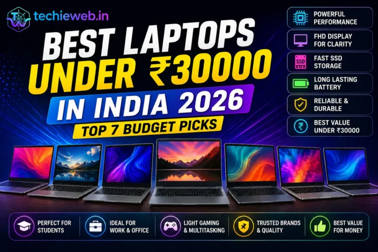 best laptops under 30000