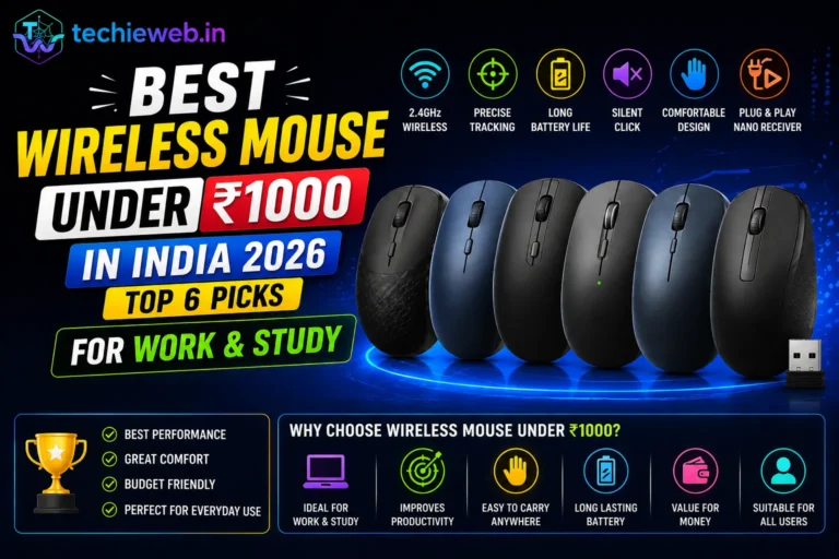 best wireless mouse under 1000