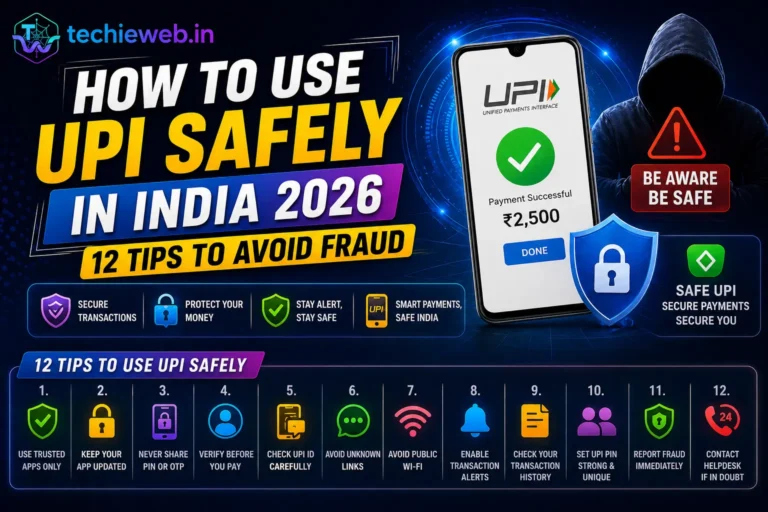 how to use UPI safely