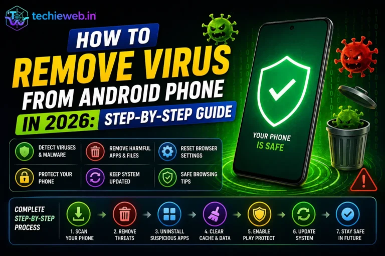 remove virus from Android phone