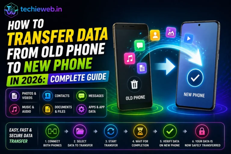 transfer data from old phone to new phone